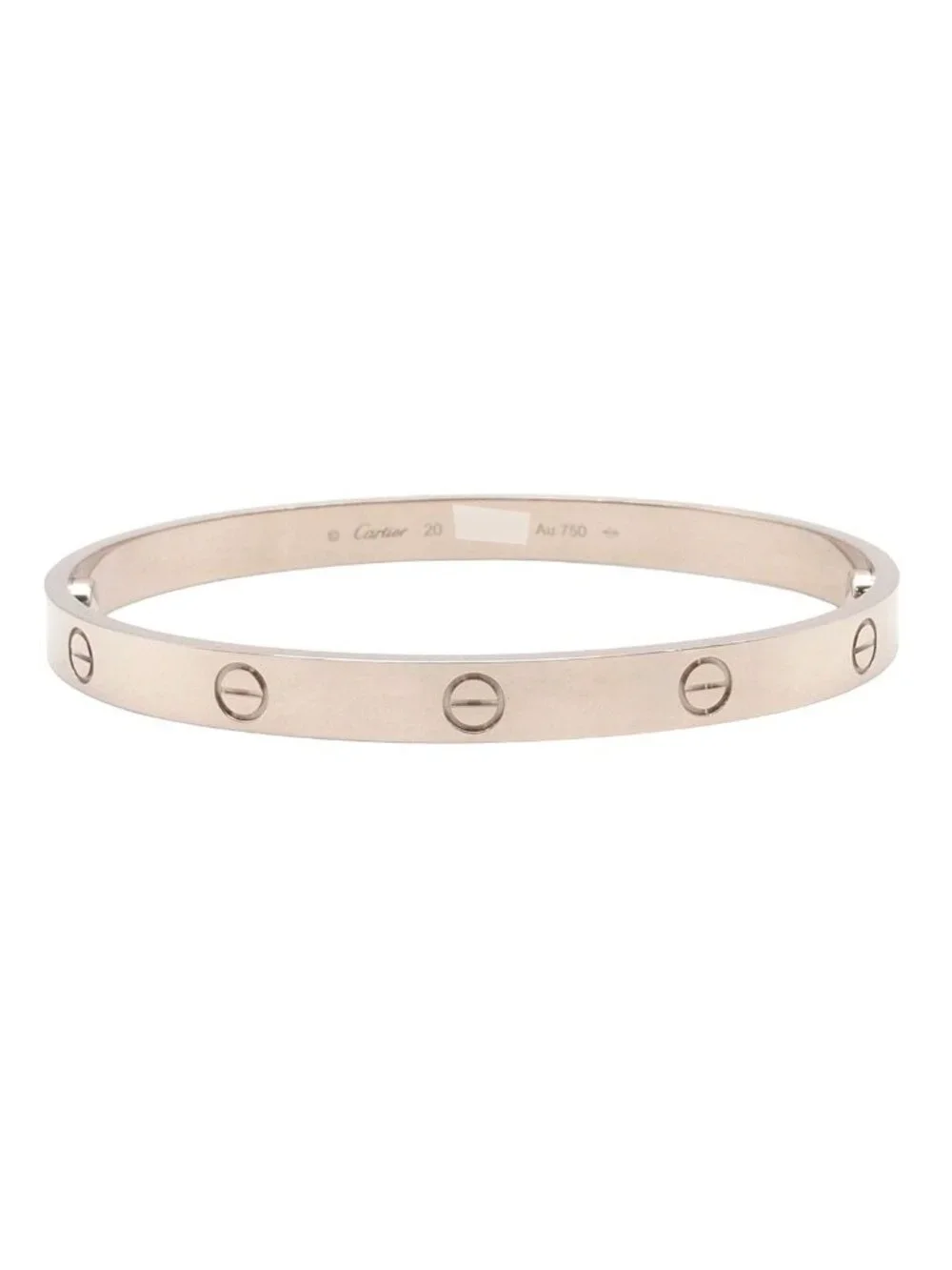 Cartier Love Bracelet White Gold 18K 20